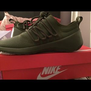 Ladies Nike Olive Sneakers